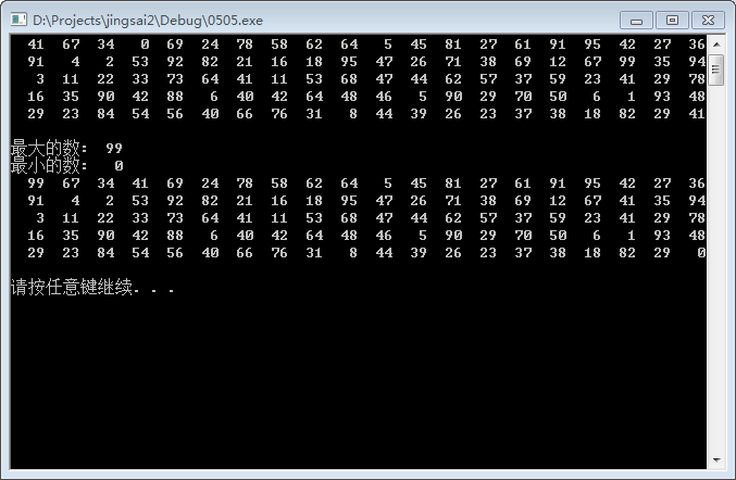 基于visual Studio2013解决C语言竞赛题之0505选数