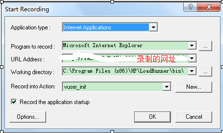 LR录制时不能自动启动IE浏览器的解决方法