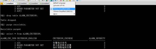 oracle显示乱码 字符集  第1张