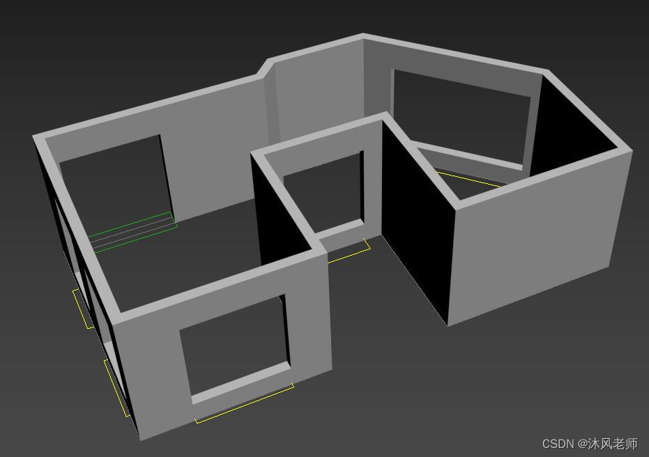 【沐风老师】3dMax一键房屋创建者插件使用方法详解