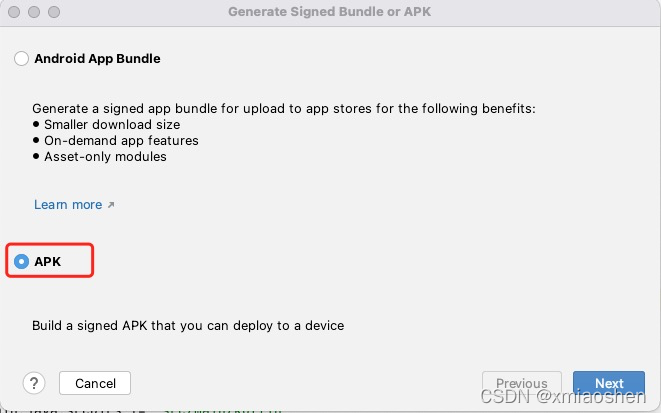 Signed APK