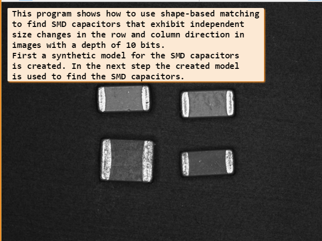 Shape template matching based on Halcon learning [four] Find_aniso ...