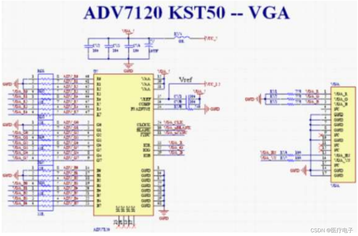 D-024 VGA硬件电路设计