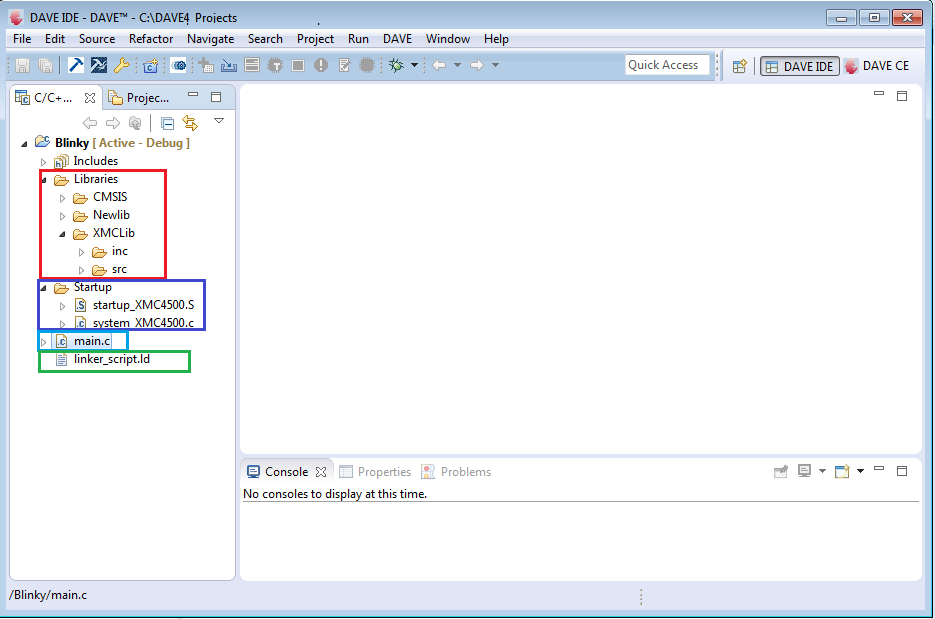 图7：浏览Simple Main project