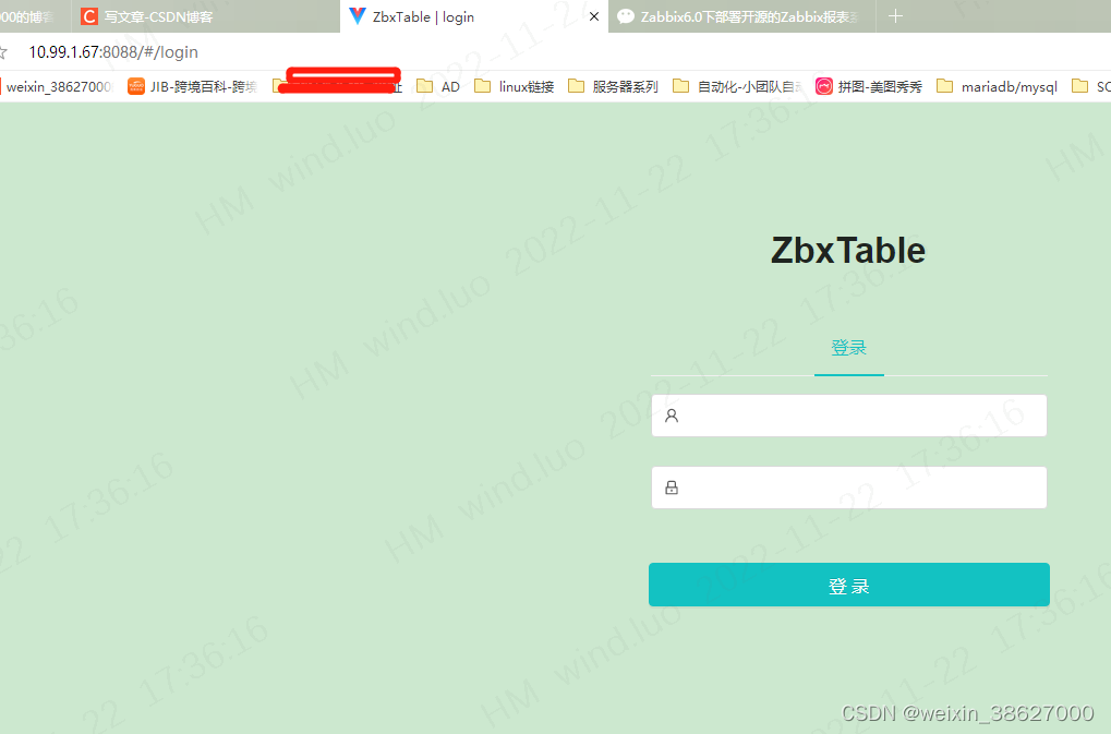 zbxtable