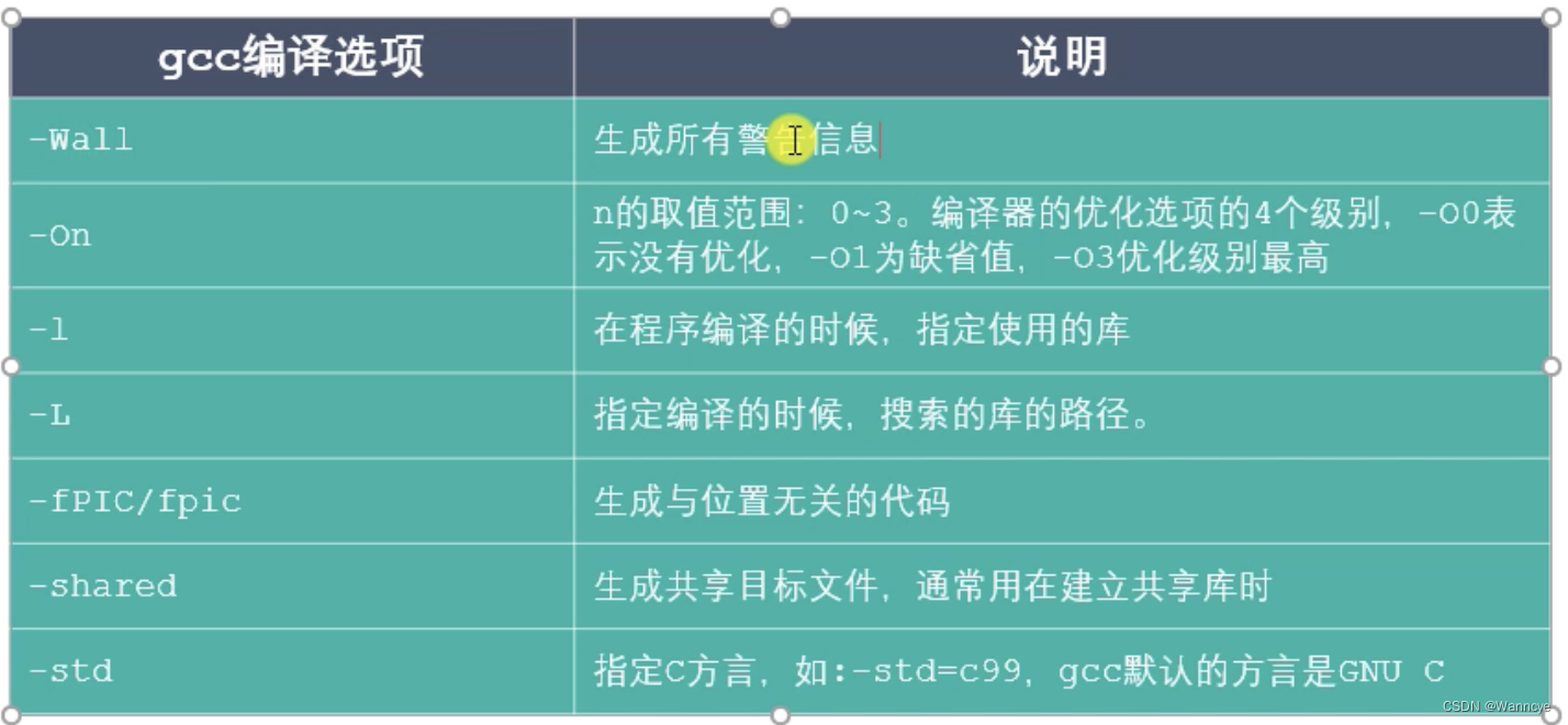 gcc/g++指令选项_g++ -g选项-CSDN博客