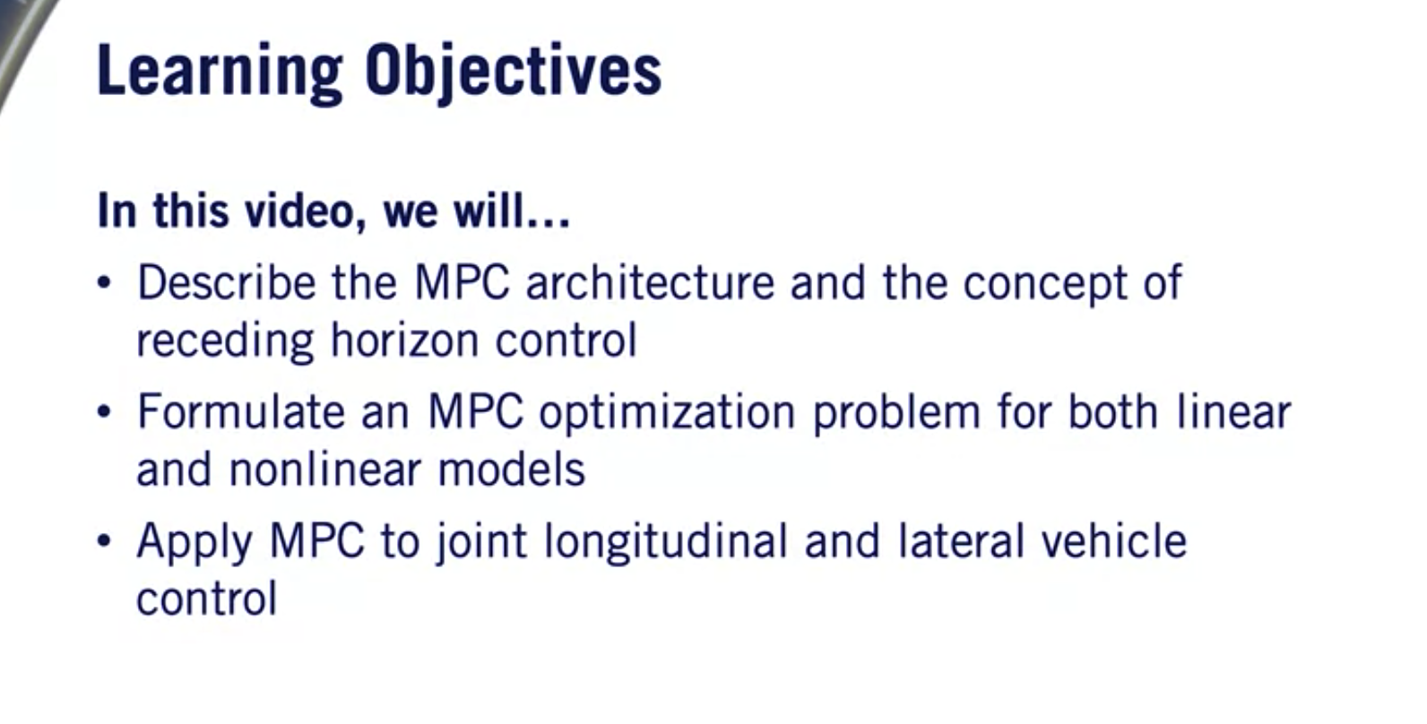 自动驾驶 6-4 高级转向控制 - MPC Advanced Steering Control - MPC_mpc 纵向控制-CSDN博客