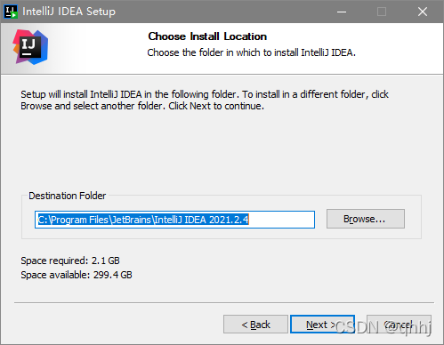 Install IDEA location selection