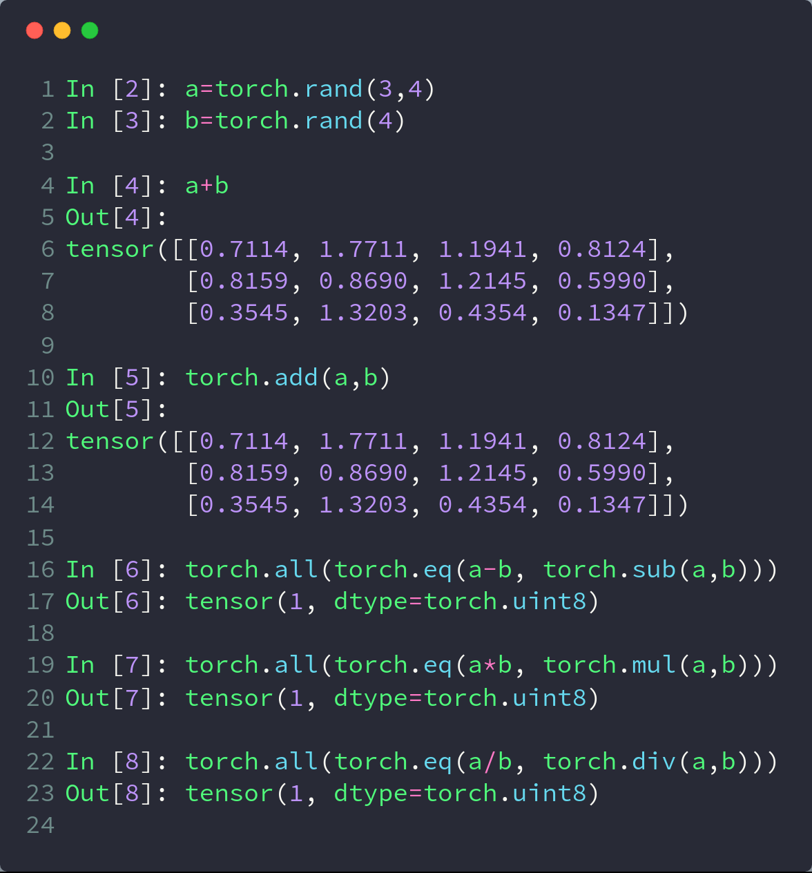 pytorch基础知识八