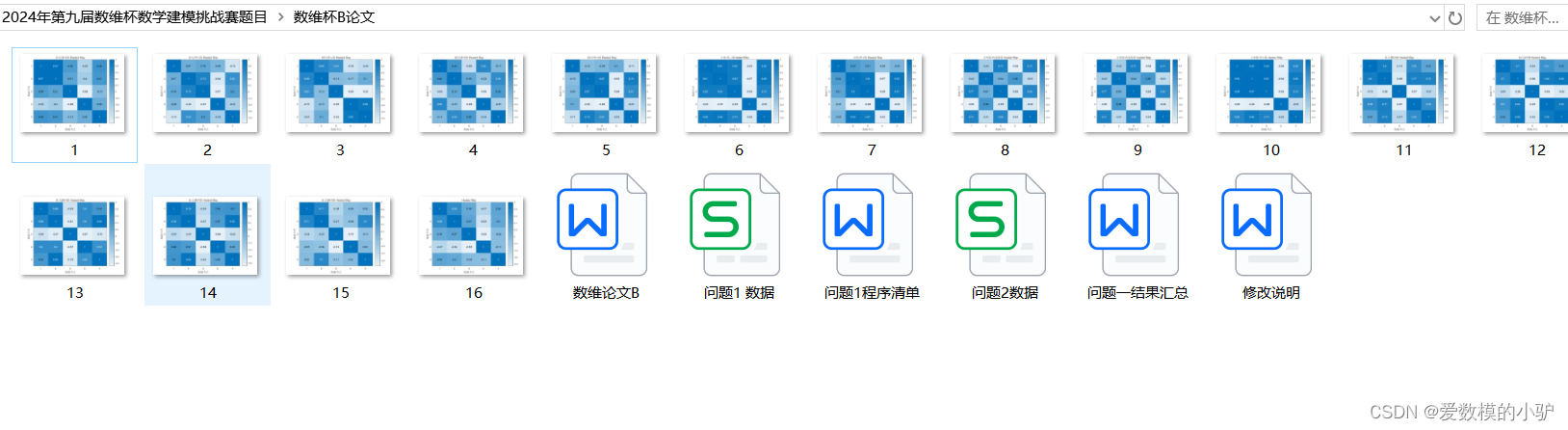 2024年数维杯数学建模