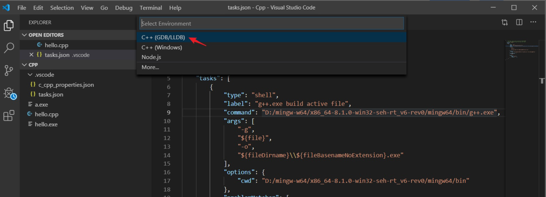 window 10 VScode 配置C++环境