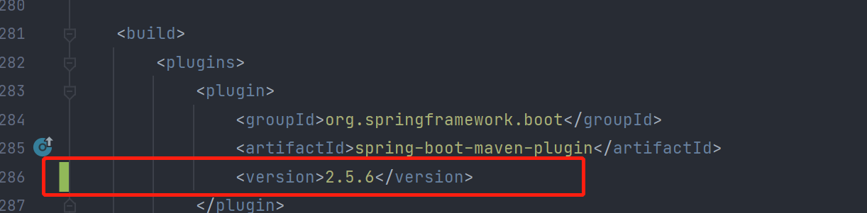 IDEA pom打包插件：spring-boot-maven-plugin 爆红 解决方案