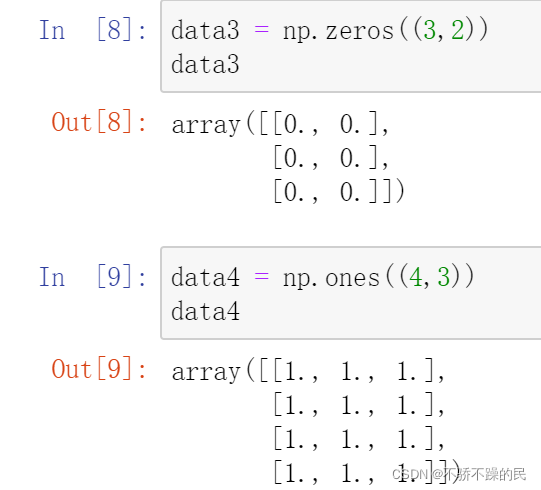 python数据分析——numpy库的常用函数及用法_numpy库常用函数大全-CSDN博客