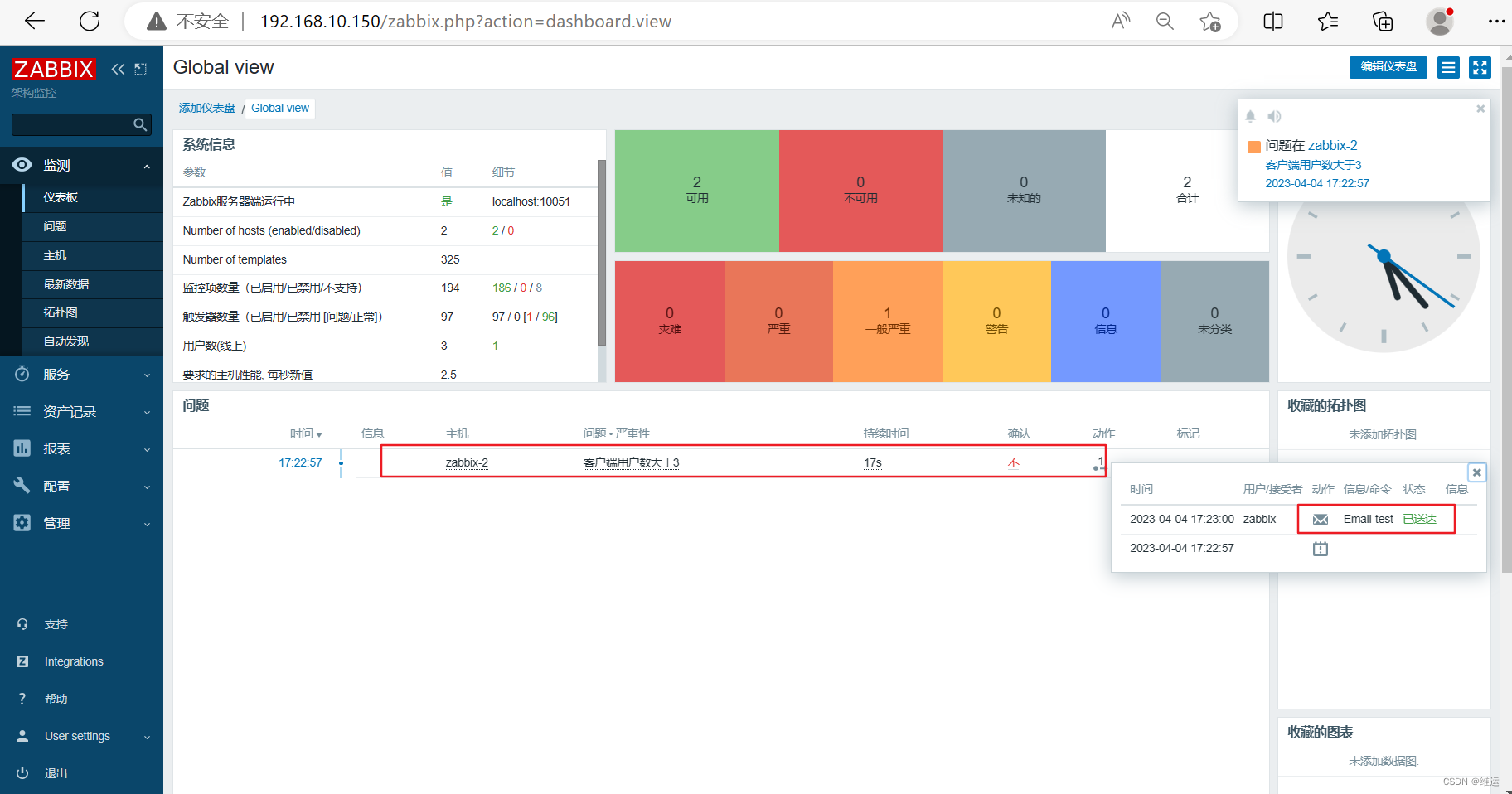 【zabbix】自定义监控、邮件报警、企业微信报警、钉钉报警（详细）