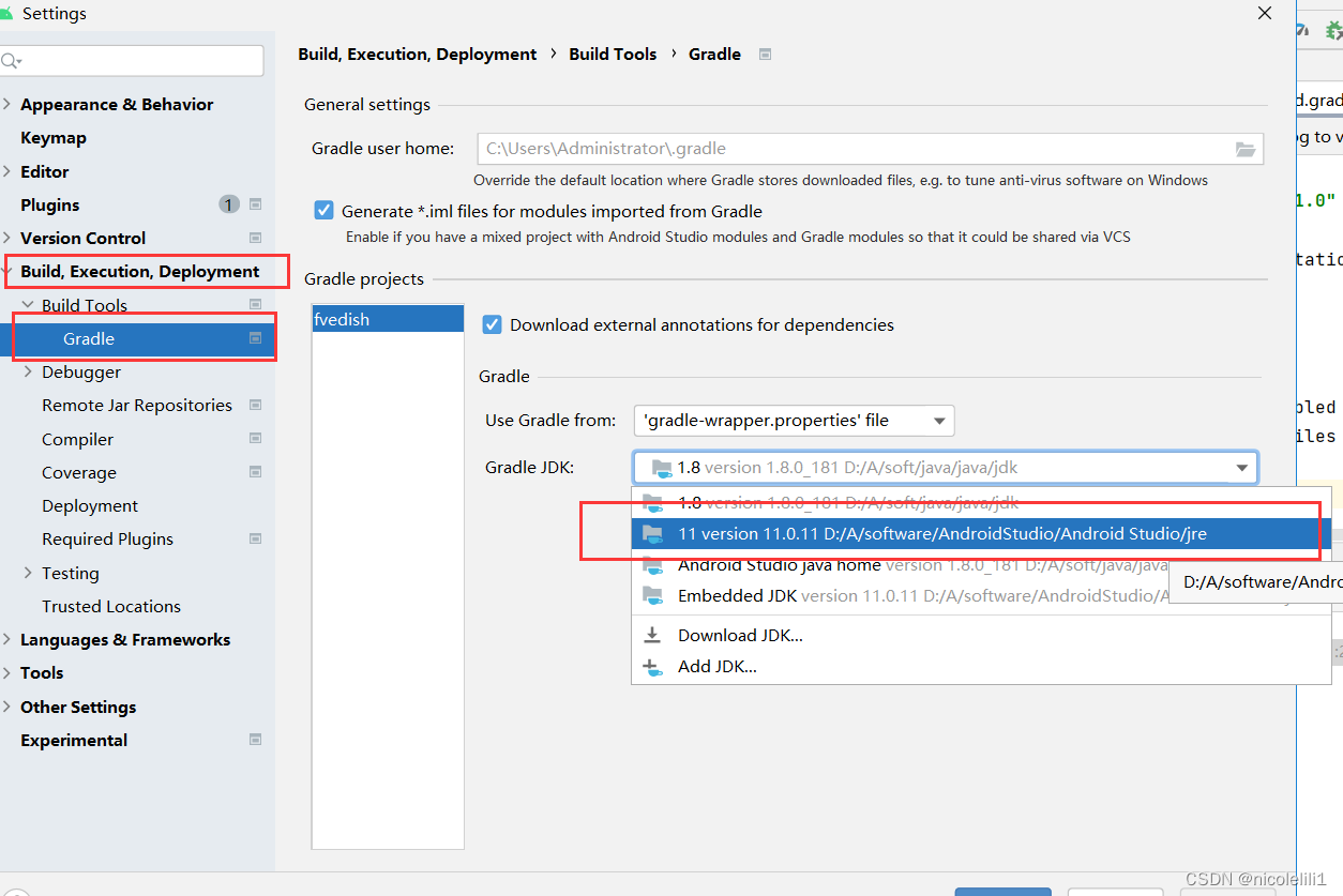 Android Gradle plugin requires Java 11 to run. You are currently using