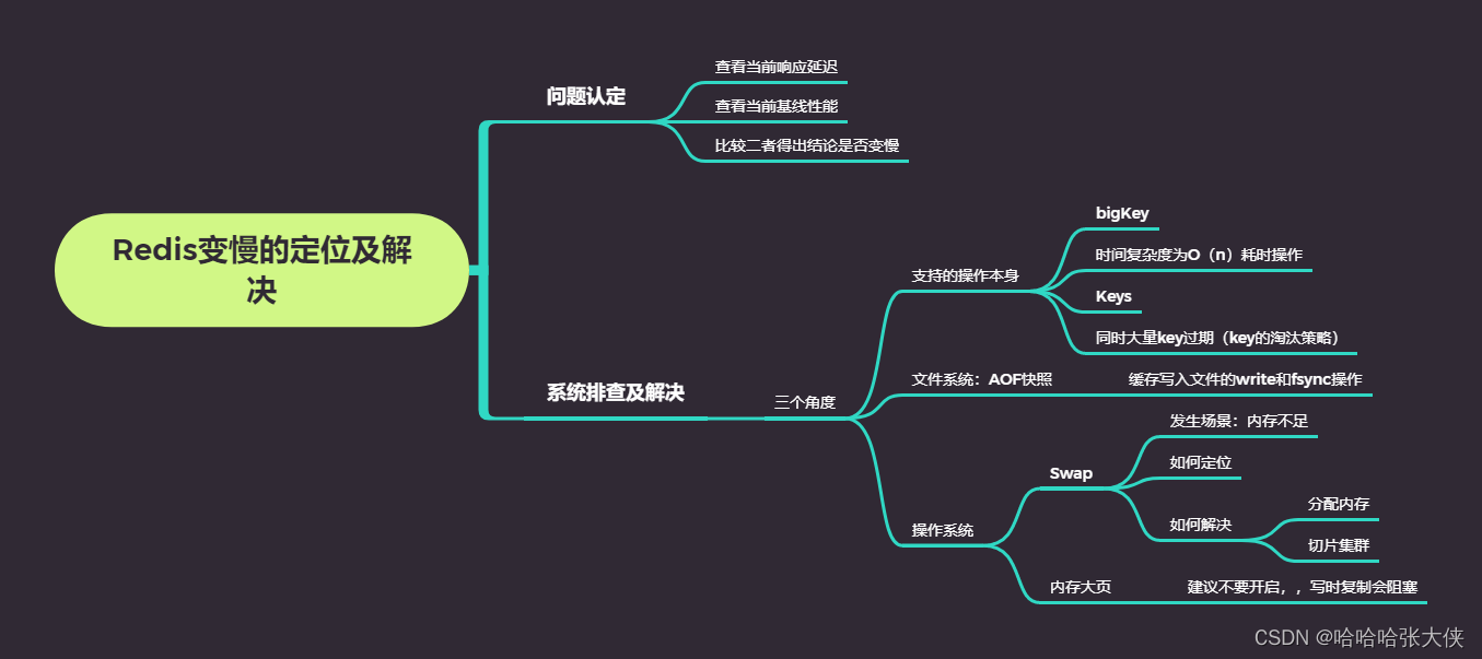 [外链图片转存失败,源站可能有防盗链机制,建议将图片保存下来直接上传(img-9f3aaWr3-1681039568571)(https://zhangyuxiangplus.oss-cn-hangzhou.aliyuncs.com/boke/Redis变慢的定位及解决.png)]