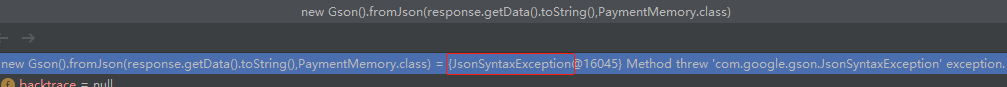 JsonSyntaxException