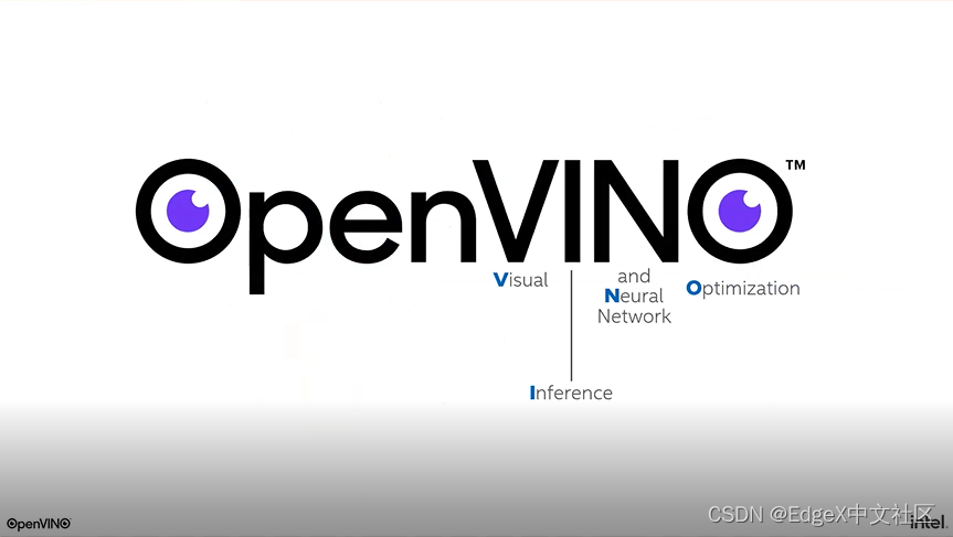 图注：OpenVINO——Visual，Inference，Neural Network and Optimization