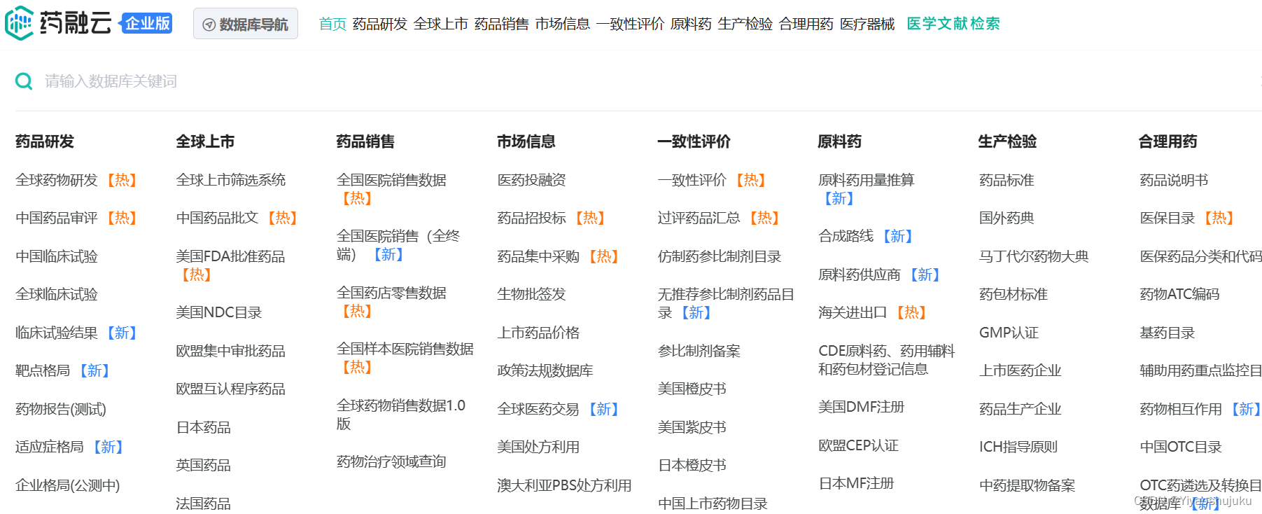 医药市场调研--原始价值数据库分享＜医药行业必读＞