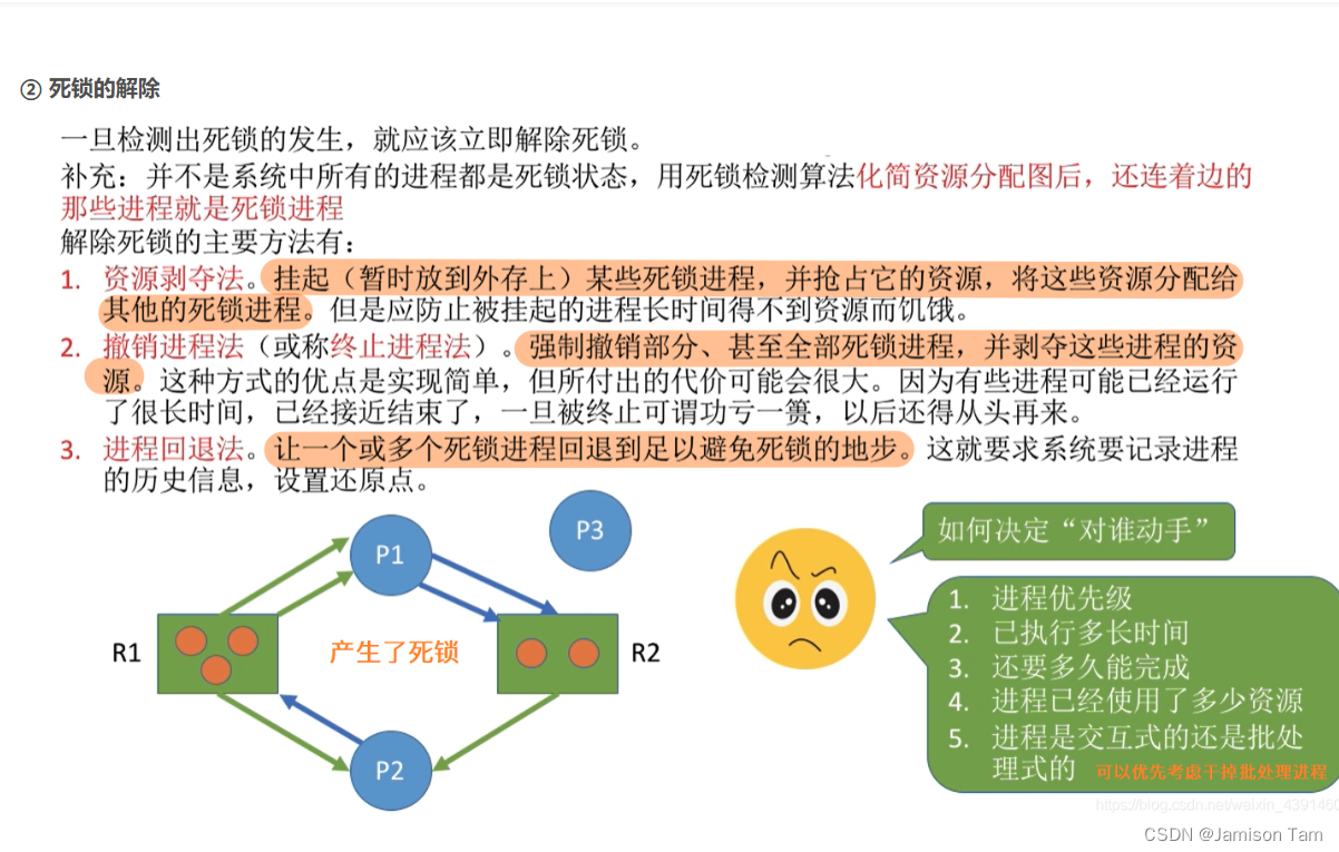 操作系统复习2.4.0-死锁详解