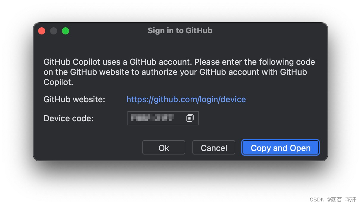 Github Copilot在JetBrains软件中登录Github失败的解决方案