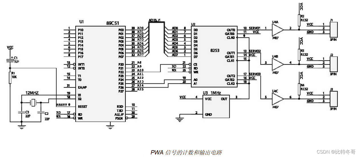 基于STM32 SG90 9g舵机控制