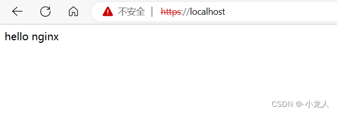 Nginx SSL使用自制证书