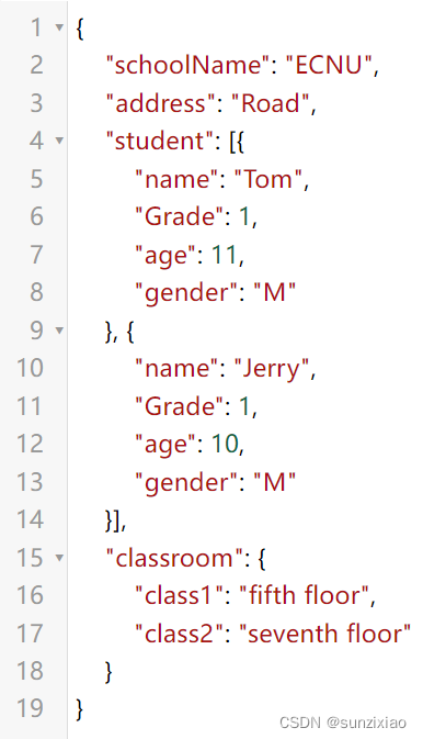 java利用fastjson解析复杂嵌套json字符串,json数组;json字符串转java