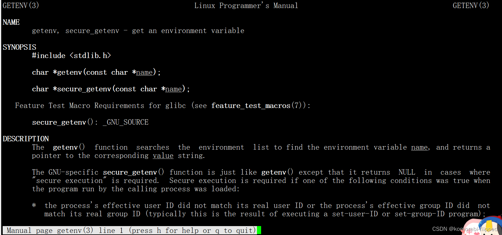 Linux环境变量