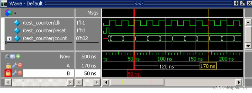 Modelsim 使用教程（5）——Analyzing Waveforms