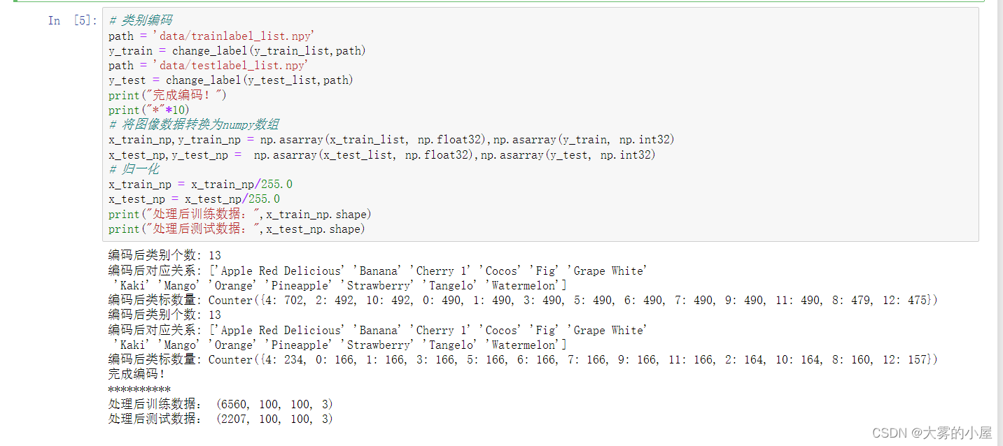 图像编码后结果