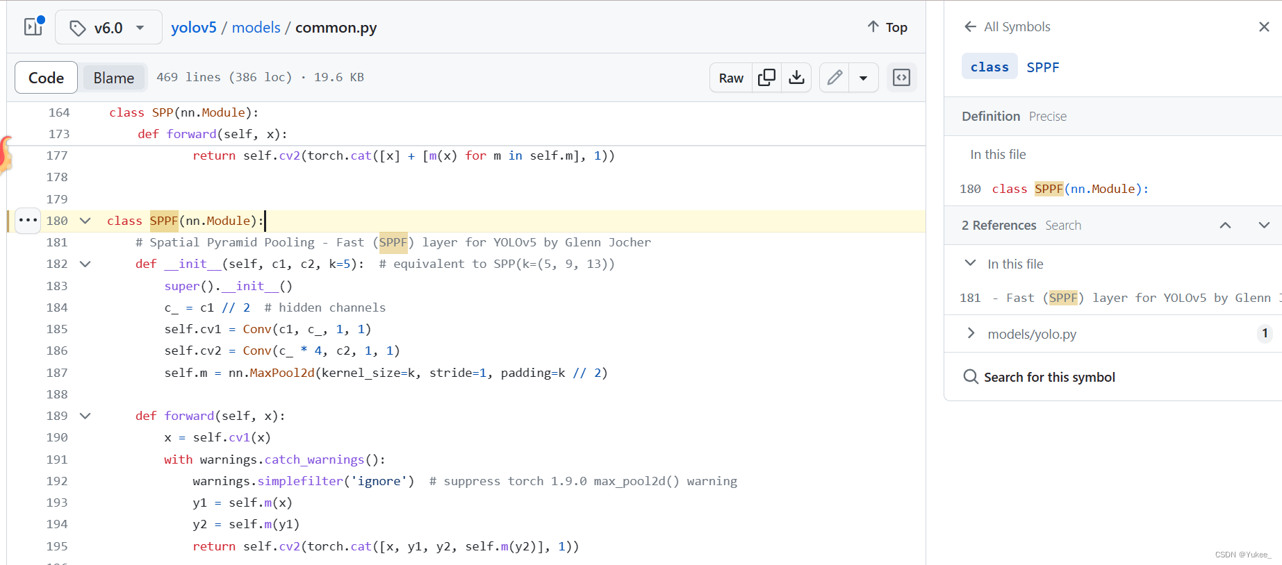 Yolov5报错：Can‘t Get Attribute ‘SPPF‘ On ＜module ‘models.common‘ From ...