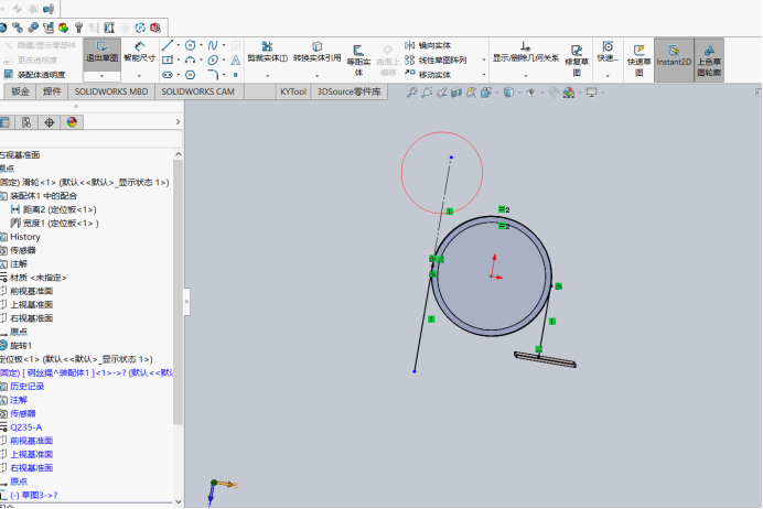手把手教你通过solidworks制作钢丝绳下拉动画_sw绳子的配合-CSDN博客