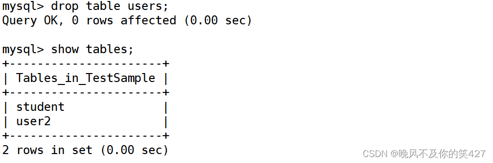 [ MySQL ] — 库和表的操作