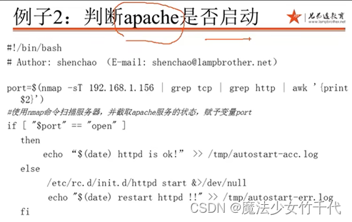 Linux B站视频兄弟连 自学笔记第十一章 Shell编程 魔法少女竹千代的博客 Csdn博客