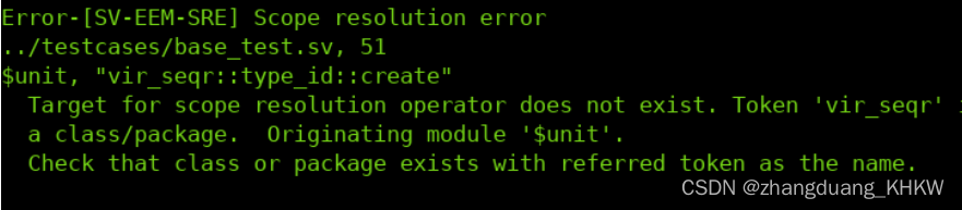 VCS编译中可能出现的ERROR和WARNING及解决方法。_cross-module reference resolution error ...