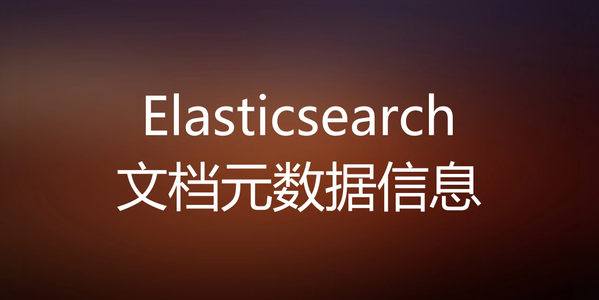 第16篇：Elasticsearch文档元数据信息_elastic search 元数据 备注