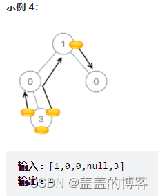 OJ练习第136题——在二叉树中分配硬币