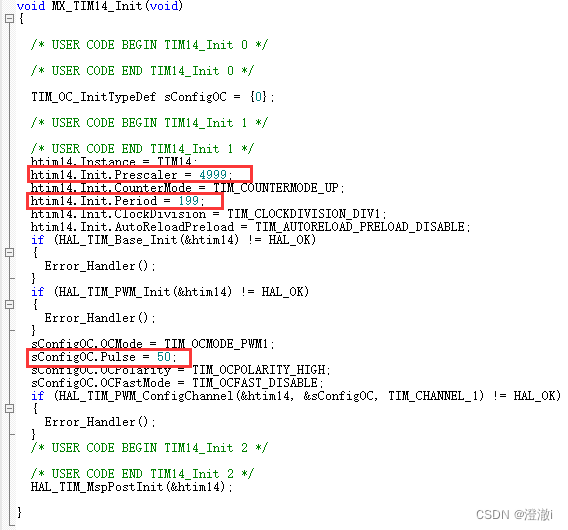 基于STM32CubeMX和keil采用通用定时器中断实现固定PWM可调PWM波输出分别实现LED闪烁与呼吸灯