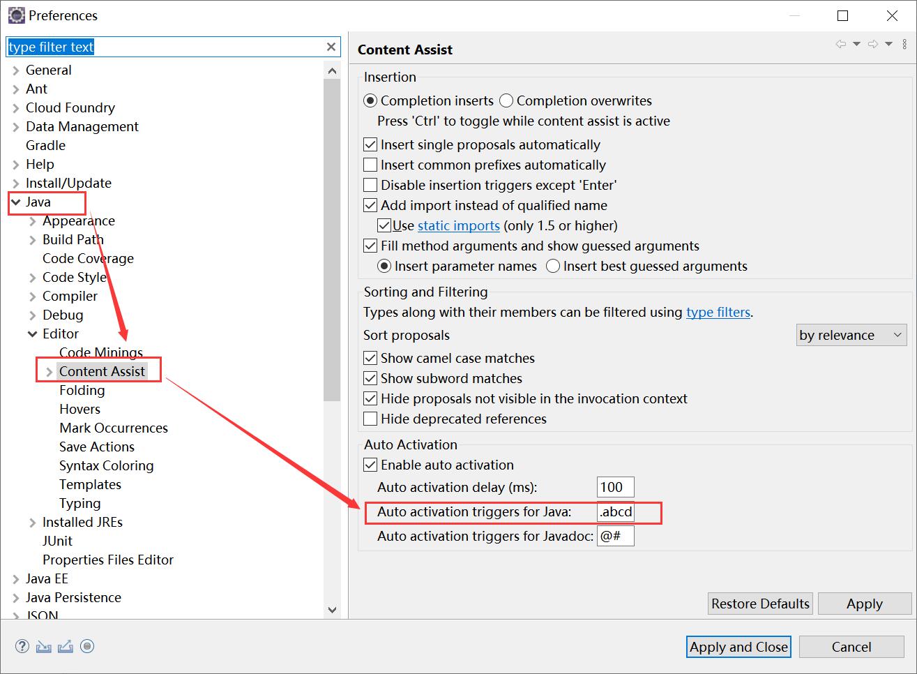 eclipse 点不出来方法、代码提示的解决方法_eclipse方法点不进去CSDN博客
