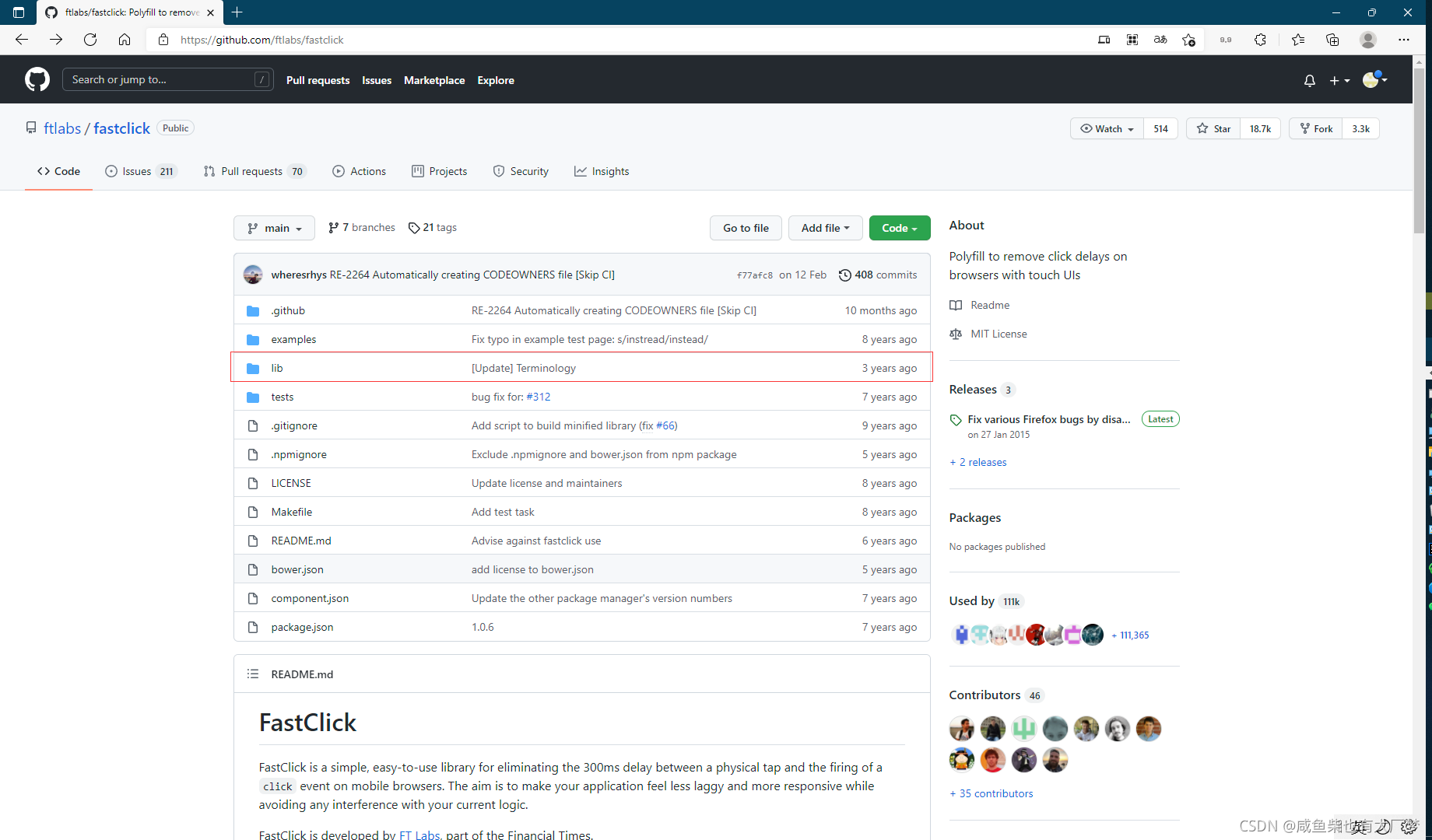 web移动端click三种延时解决方案(包含fastclick插件使用方法)_web点击延迟-CSDN博客