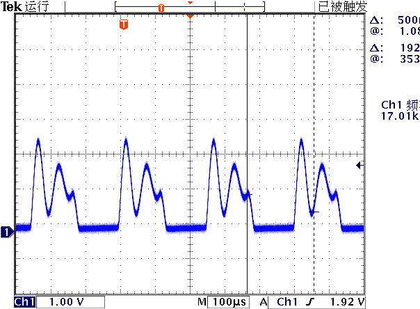 ▲ 图1.3.5 RGB： 0 0 80 对应的光强