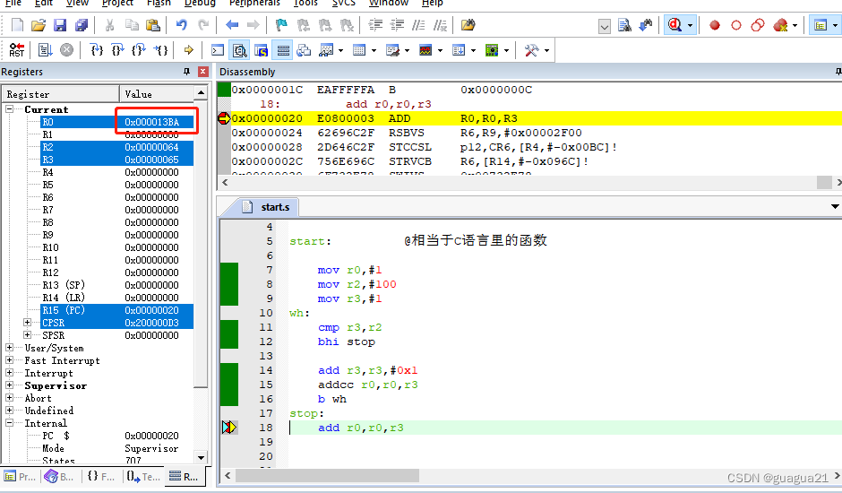 ARM作业-CSDN博客