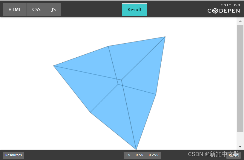 3D渲染原理及朴素JavaScript实现【不使用WebGL】