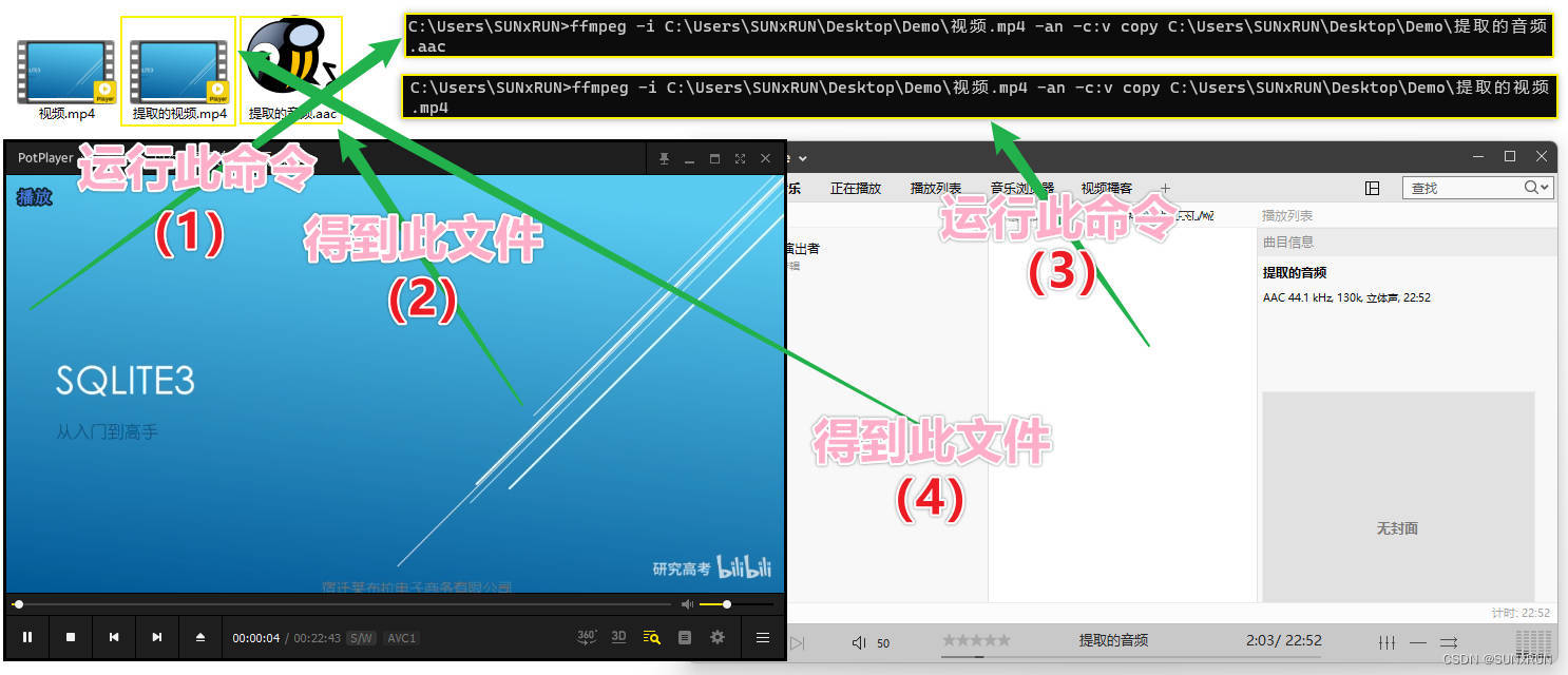 【Windows-软件-FFmpeg】（01）通过CMD运行FFmpeg进行操作，快速上手