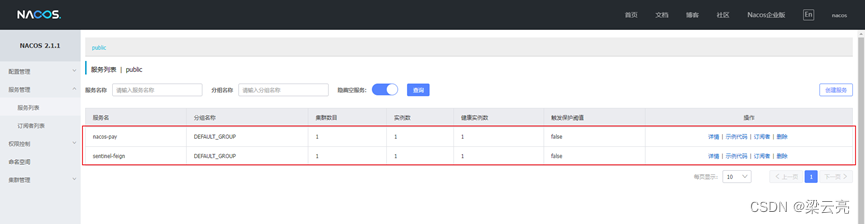 Sentinel整合Feign对远程调用限流并降级_sentinel