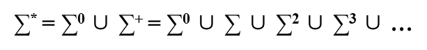 字母表∑的克林闭包(Kleene closure)