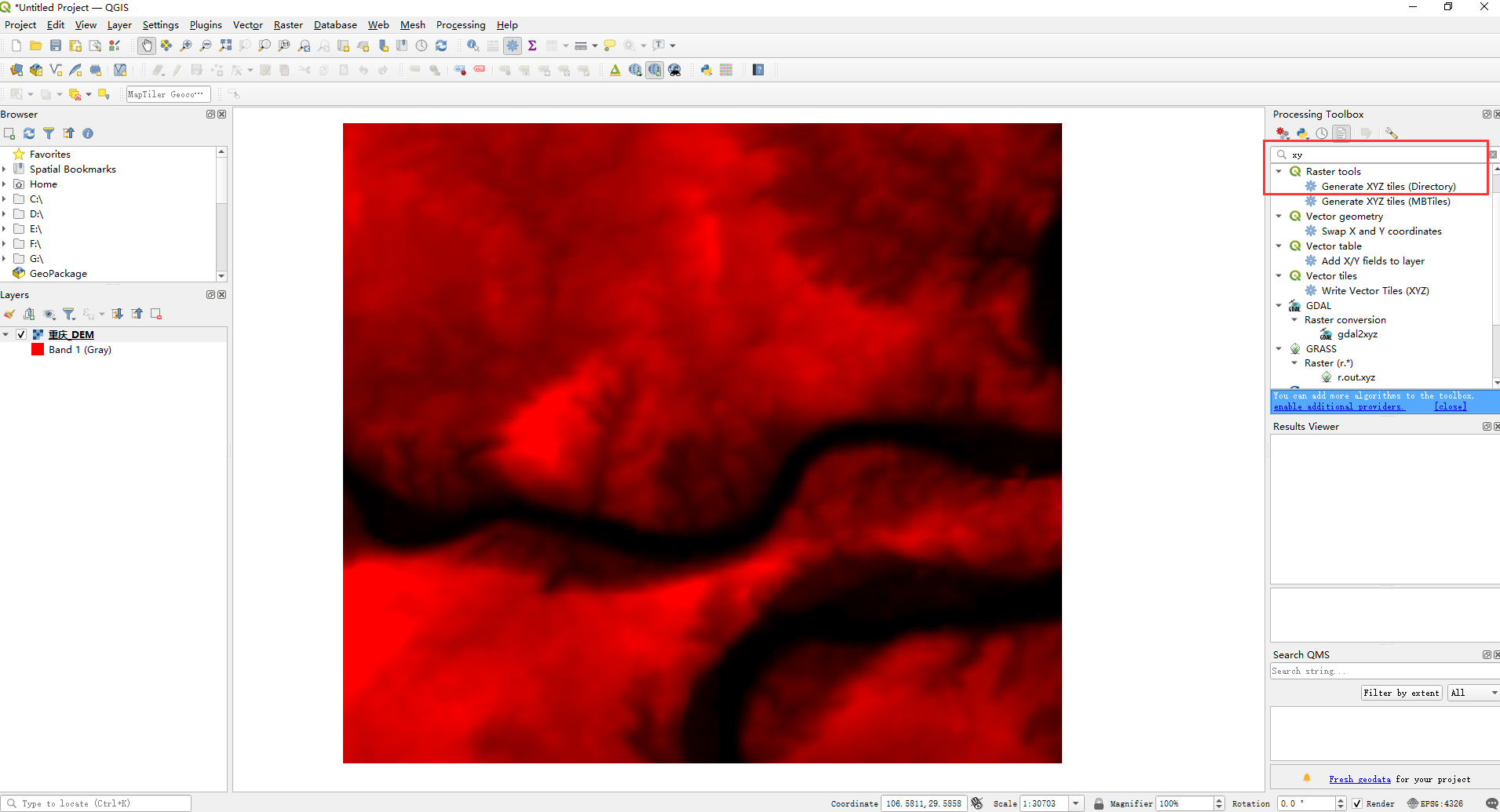  qgis cesium 