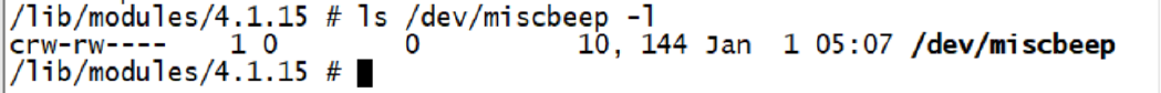 Linux MISC 驱动实验