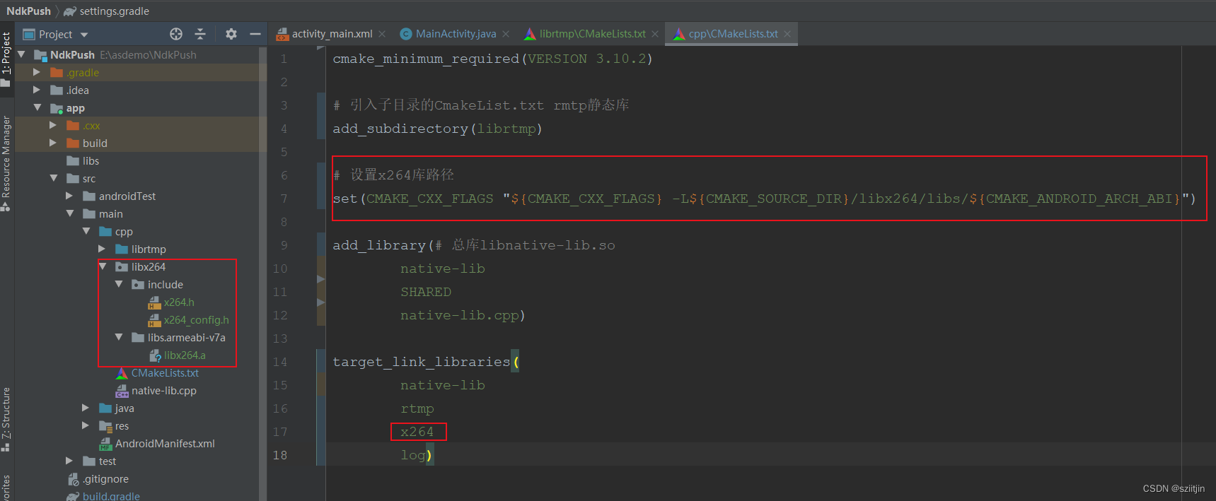 NDK RTMP直播客户端一